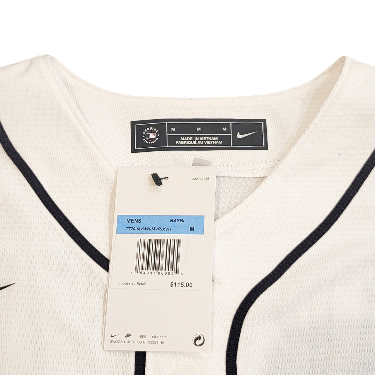 Seattle Mariners Julio Rodriguez Autographed White Nike Jersey Size M  Beckett BAS Stock #212095 - Mill Creek Sports