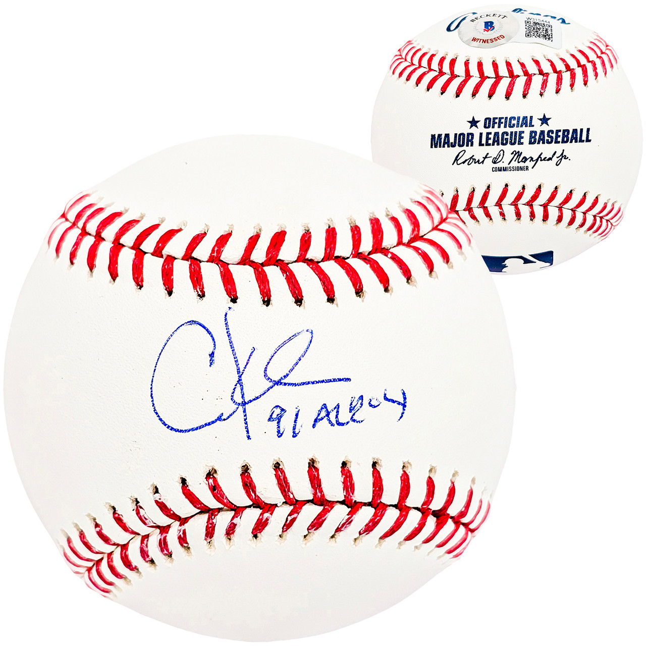 Chuck Knoblauch Autographed Official MLB Baseball New York Yankees