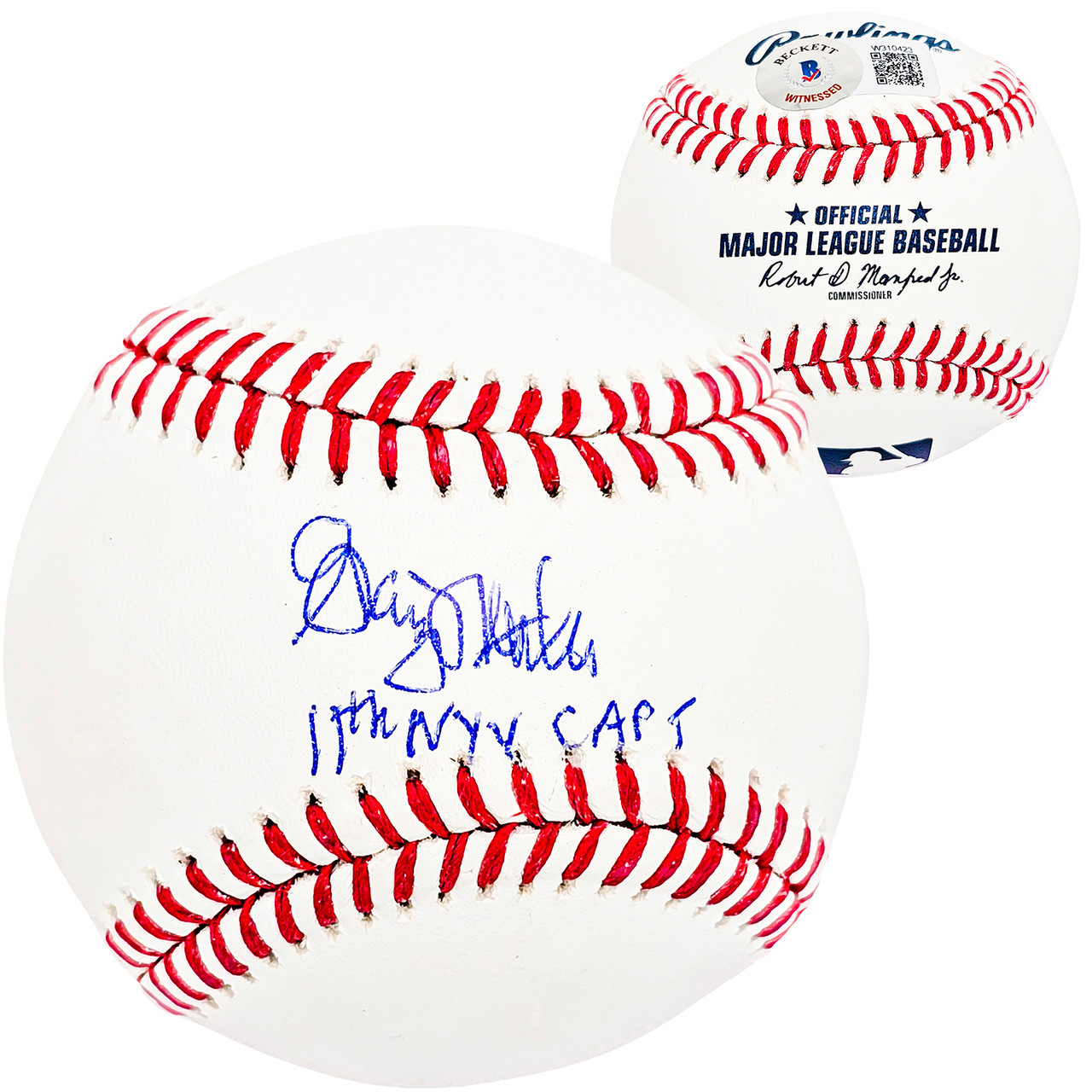 Paul O'Neill Autographed Official MLB Baseball New York Yankees 5x WS  Champs Beckett BAS Witness Stock #212675