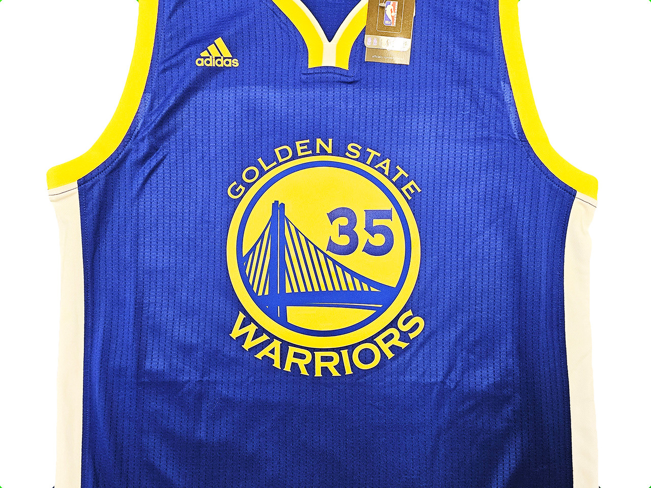 Golden State Warriors Kevin Durant Autographed Blue Adidas