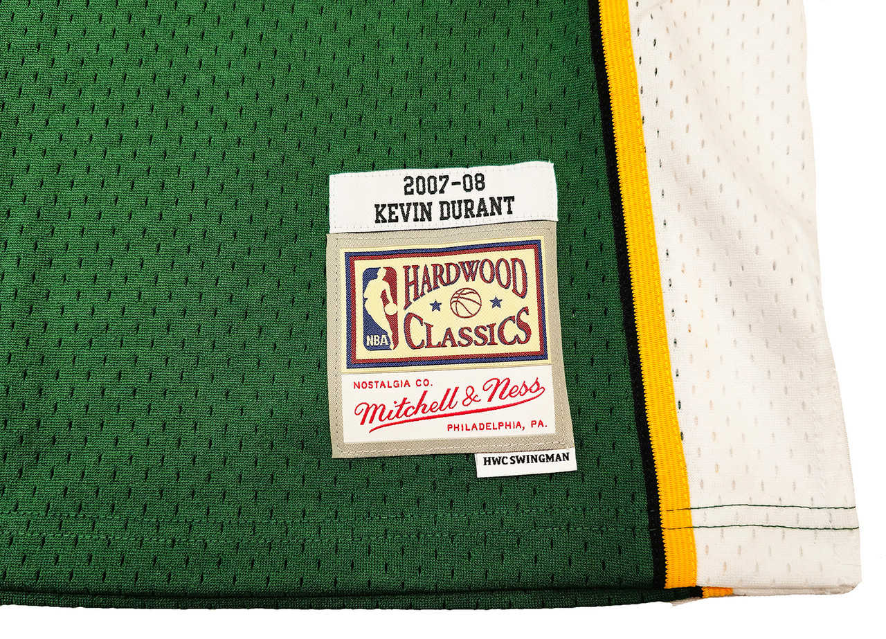 Mitchell & Ness Swingman Seattle SuperSonics Road 2007-08 Kevin Durant  Jersey Green, Men