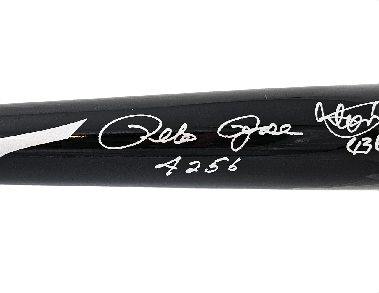 Ichiro Suzuki & Pete Rose Autographed Black Mizuno Player Model