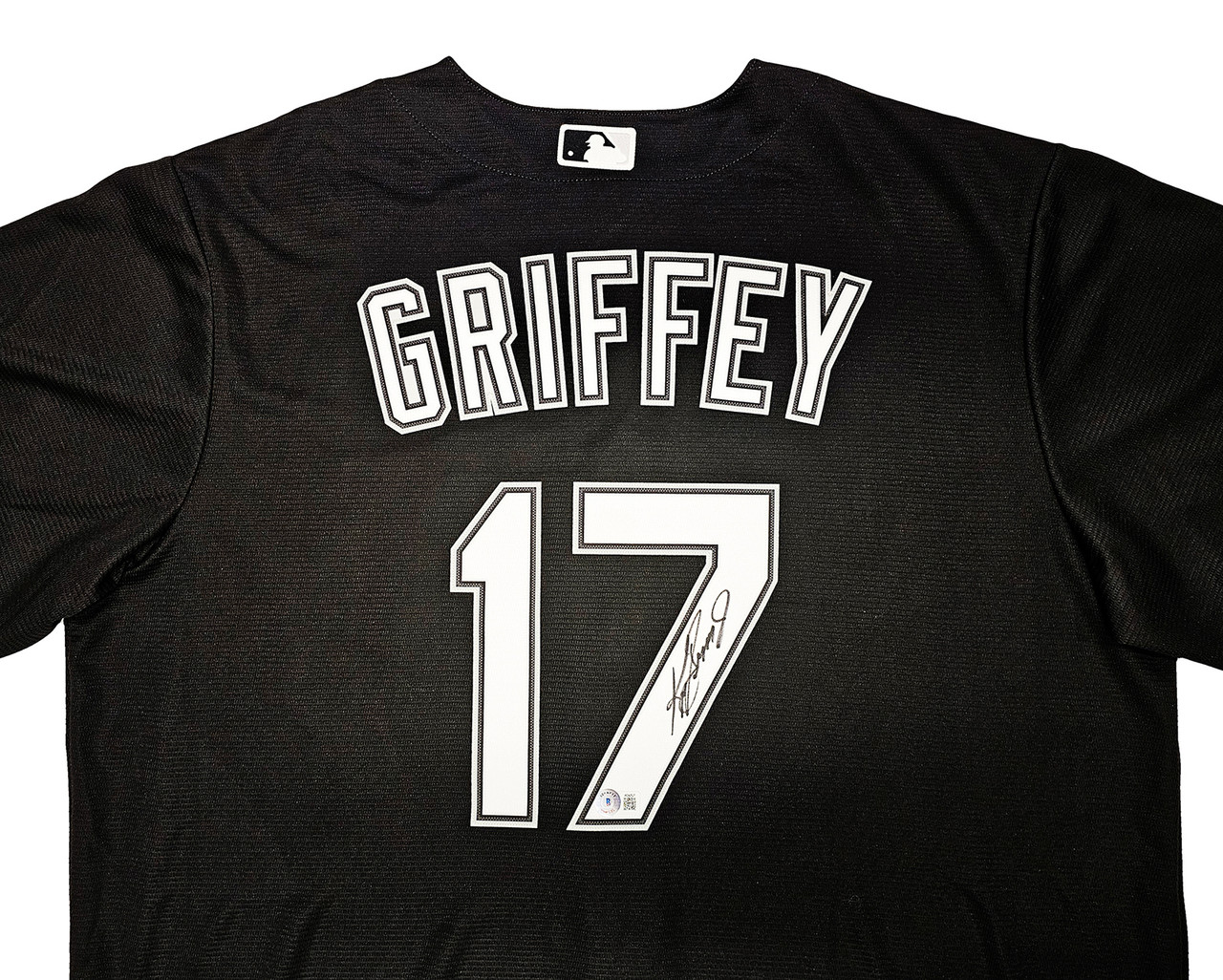 Chicago White Sox Ken Griffey Jr. Autographed Black Nike Jersey Size XL  Beckett BAS Witness Stock #212472 - Mill Creek Sports