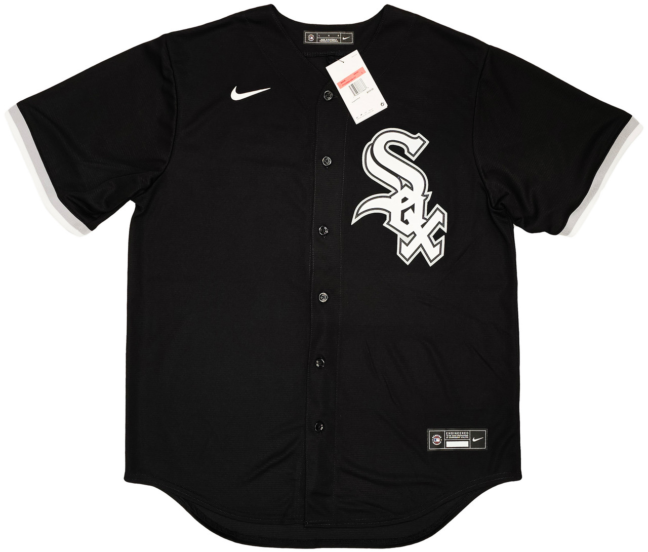 Chicago White Sox Ken Griffey Jr. Autographed Black Nike Jersey Size L Beckett BAS Witness