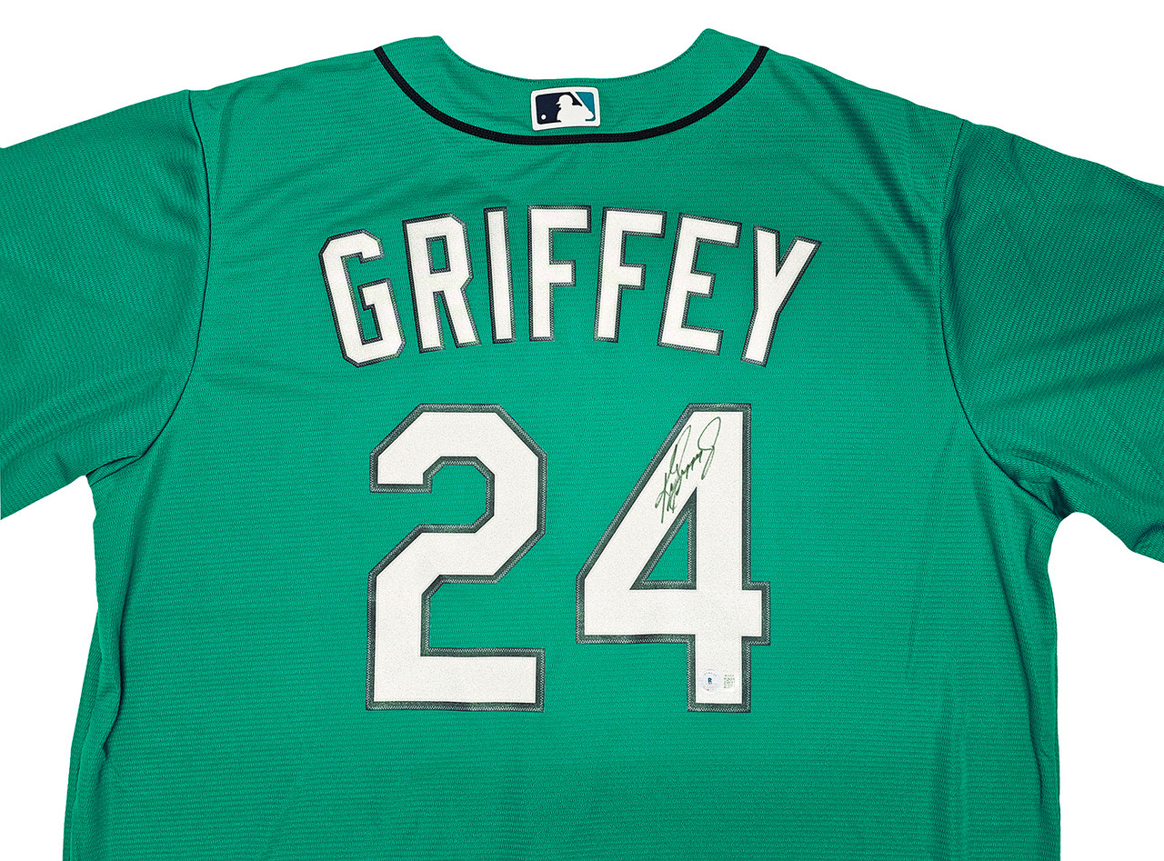 Authentic Majestic, SZ 52 2XL, SEATTLE MARINERS, KEN GRIFFEY JR. ON FIELD  Jersey