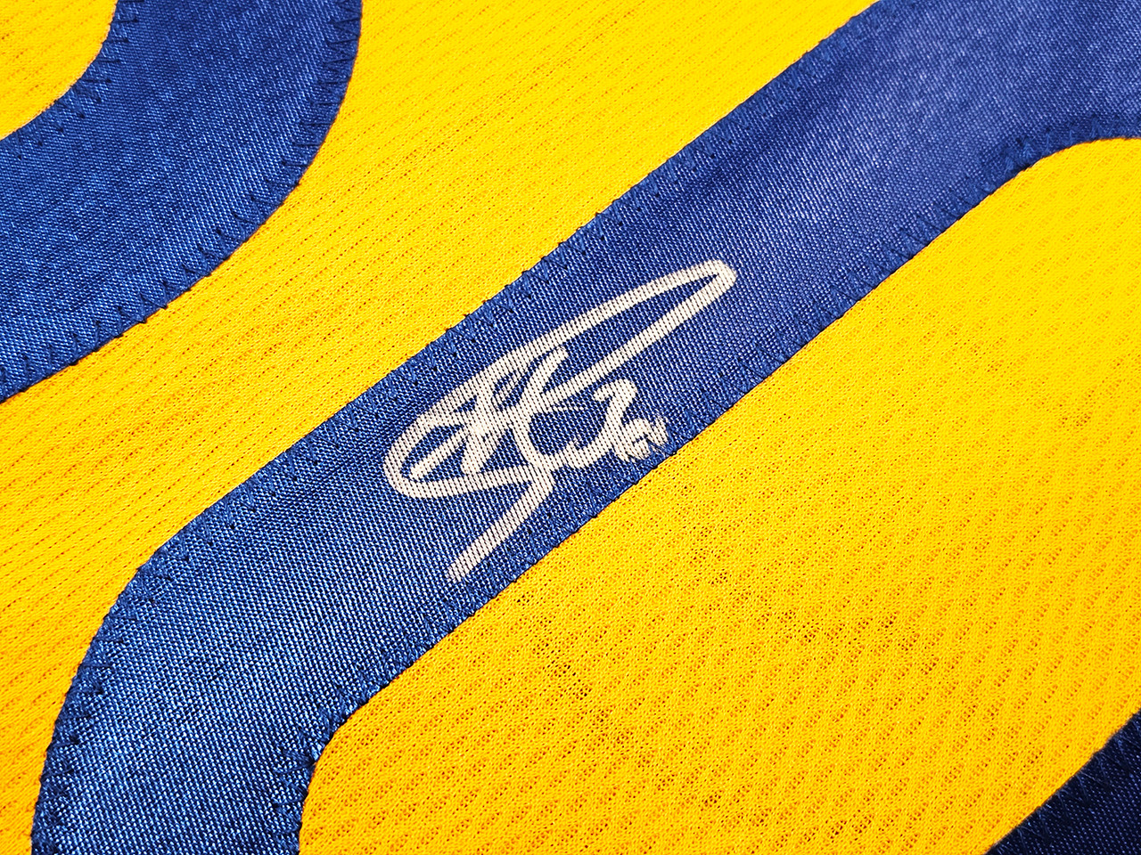 Stephen Curry Golden State Warriors Signed Yellow Basketball Jersey (B —  Ultimate Autographs