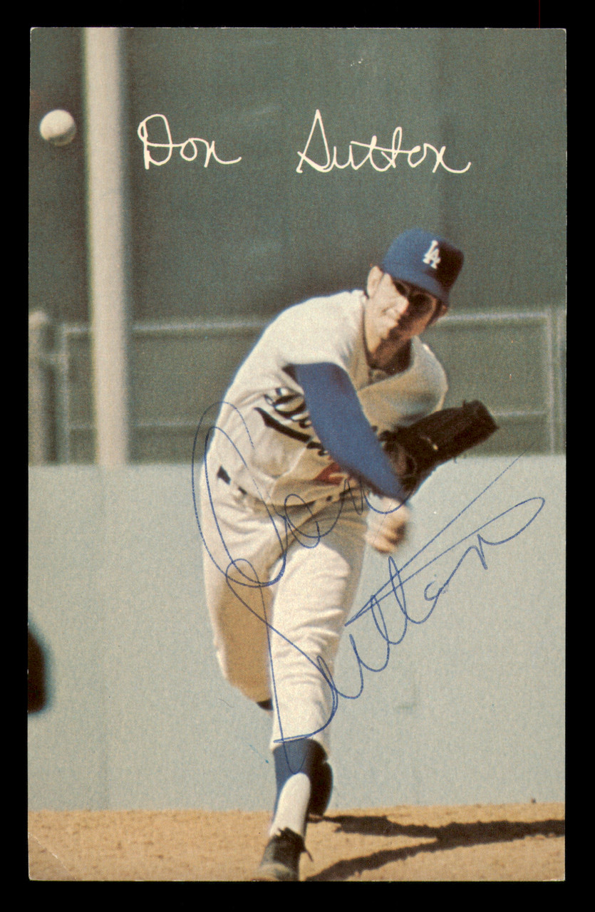 Bill Buckner Autographed Photo Postcard Los Angeles Dodgers SKU #213660 -  Mill Creek Sports
