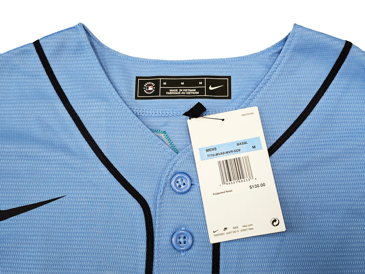 Nike Vapor Full-button Dinger Jersey from