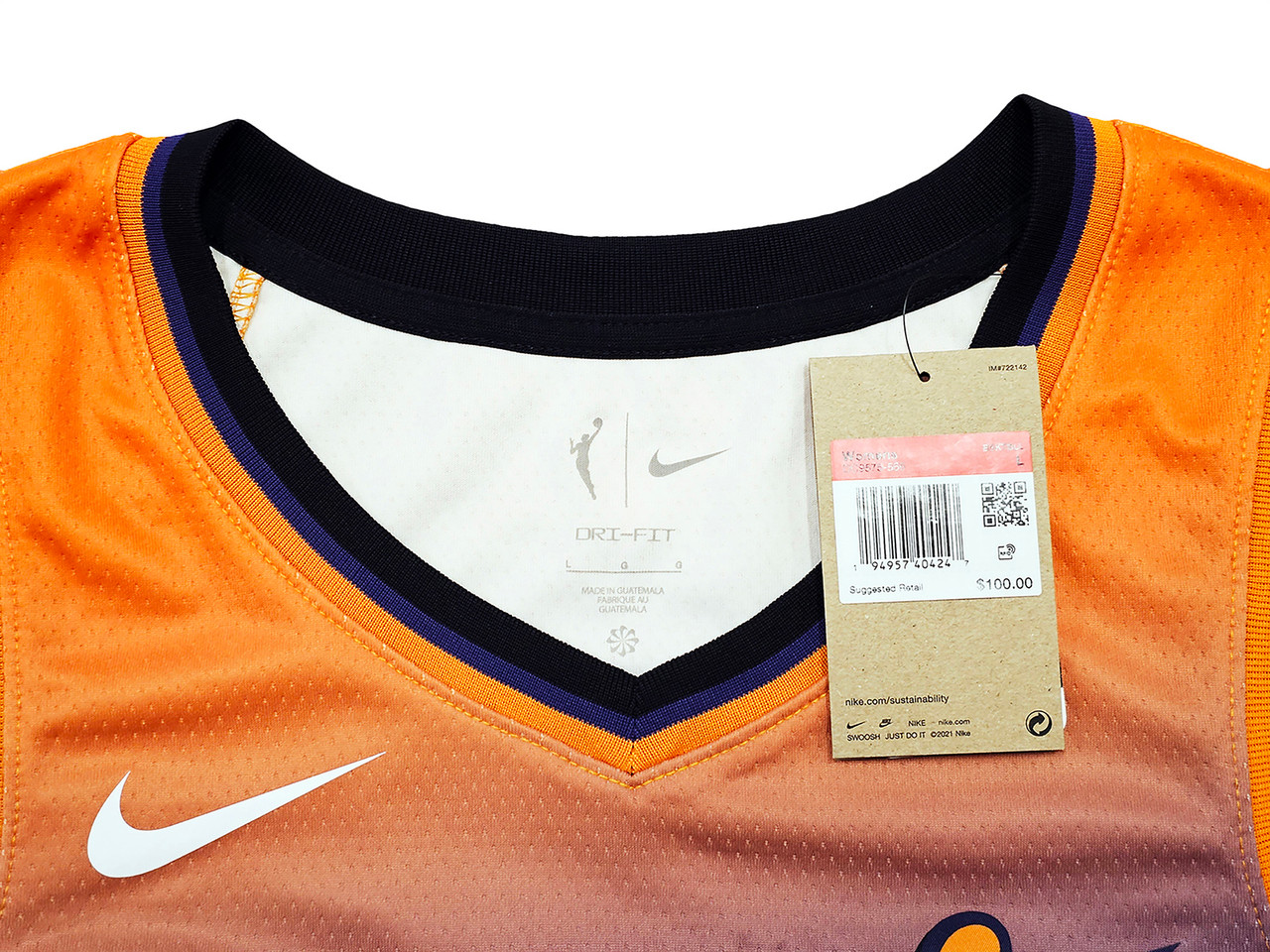 Phoenix Mercury Diana Taurasi Autographed Black Nike Rebel Edition Jersey  Size XL Beckett BAS QR Stock #214836