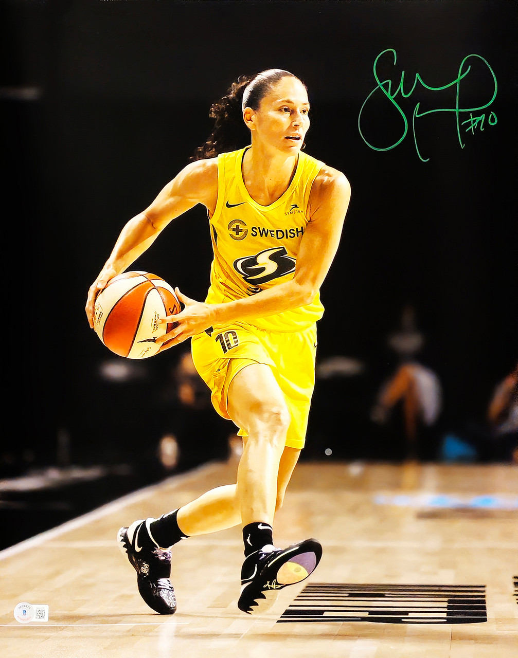 WNBA Sue Bird サイン入り写真 Sue Bird Autographed 16x20 Photo Seattle Storm Beckett BAS