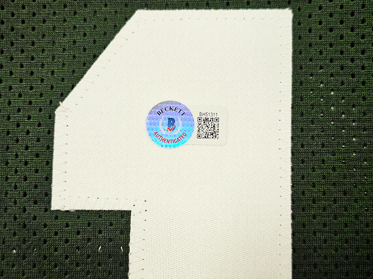 New York Jets LaDainian Tomlinson Autographed Green Jersey Beckett