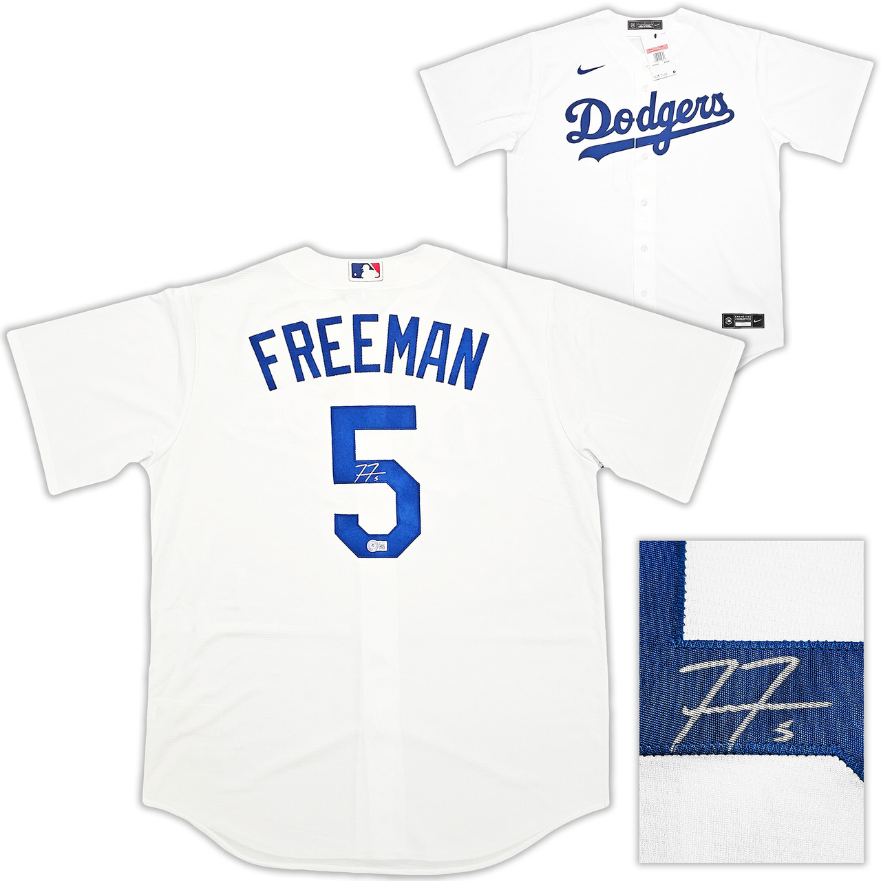 Clayton Kershaw Autographed Replica White Dodgers Jersey