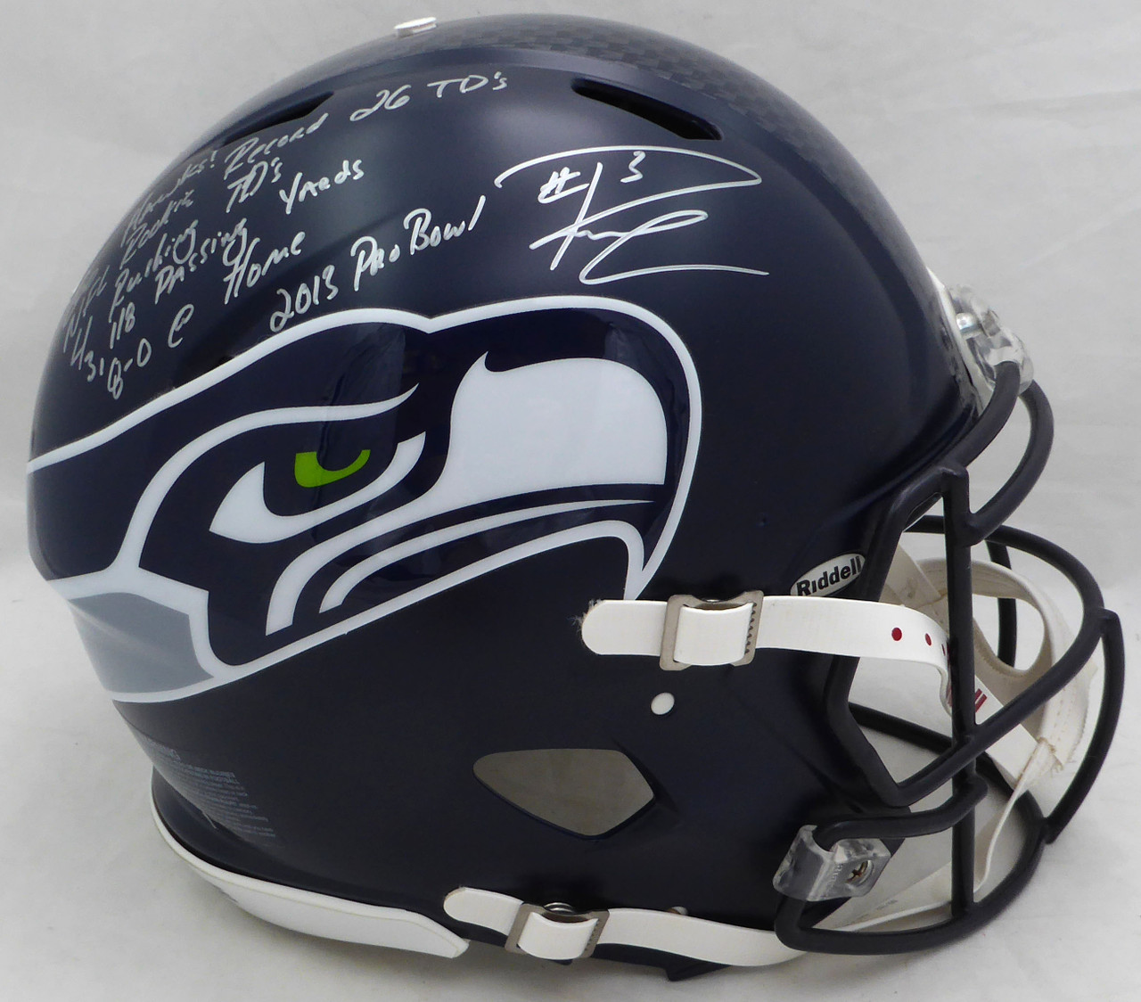 Russell Wilson Authentic Autographs Include Helmets, Photos, More