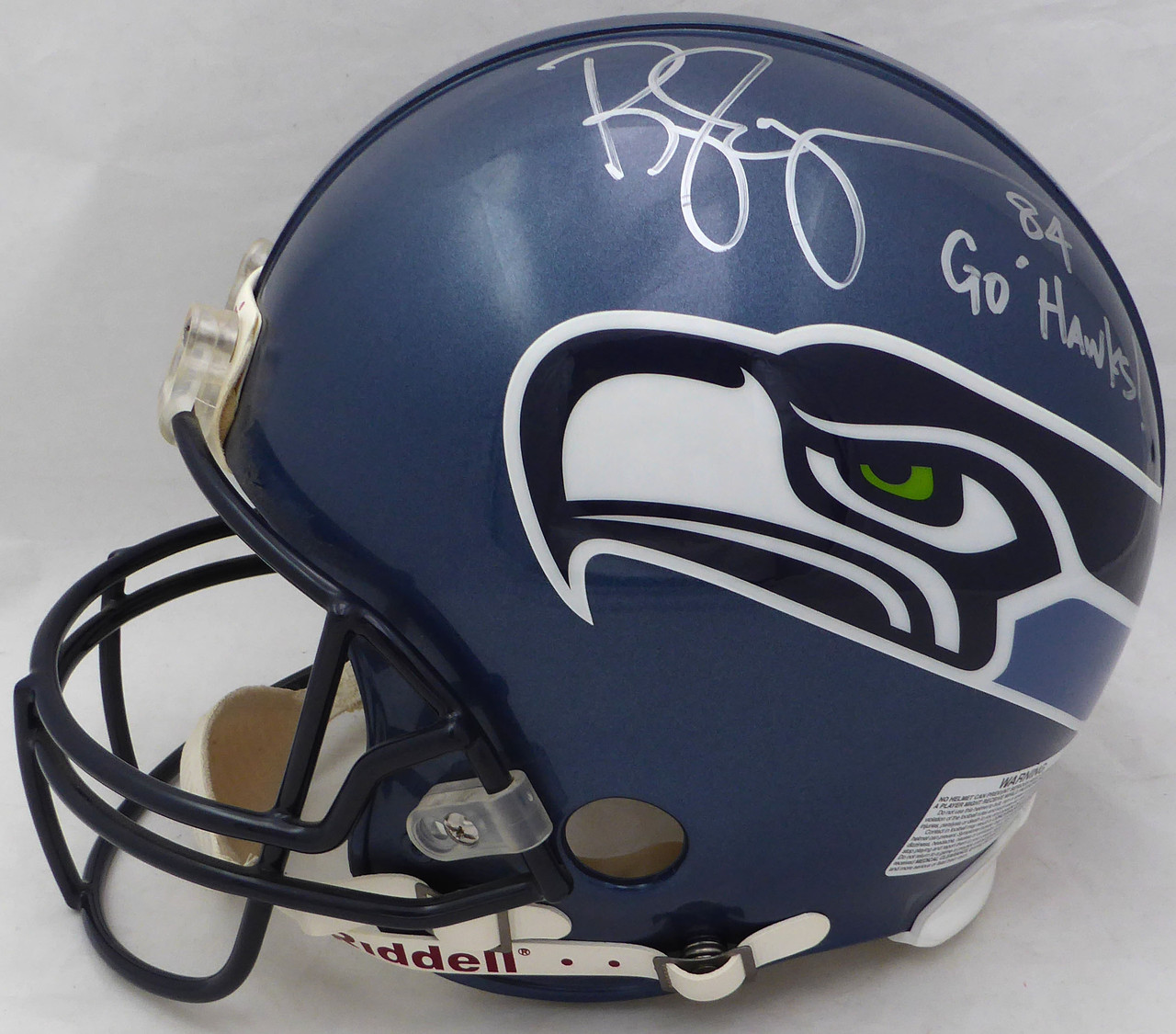 authentic proline football helmet Bobby Engram Autographed Seattle Seahawks Full Size Authentic Proline  Helmet 