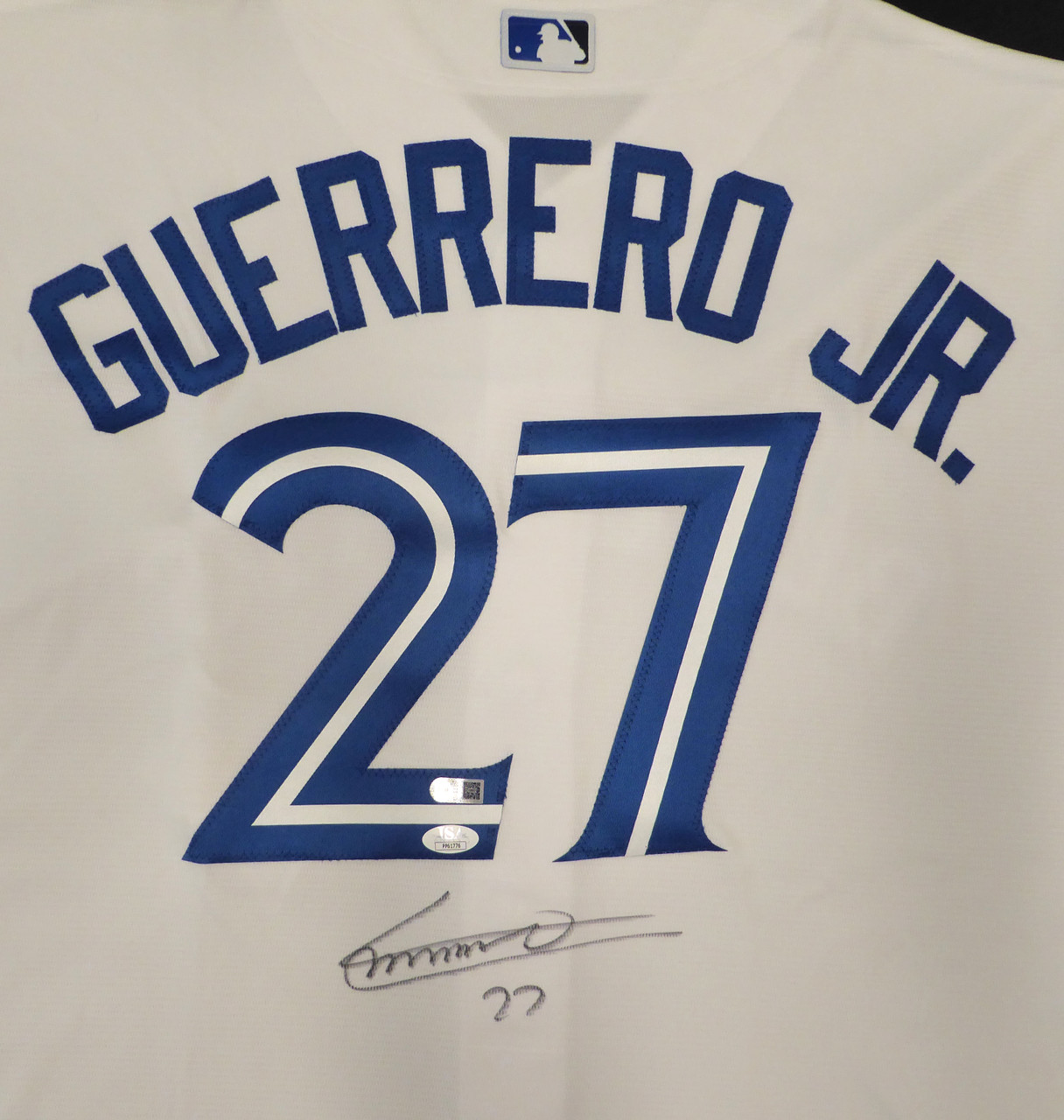 Toronto Blue Jays Vladimir Guerrero Jr. Autographed White Majestic Size XXL  Jersey JSA #PP61776 - Mill Creek Sports