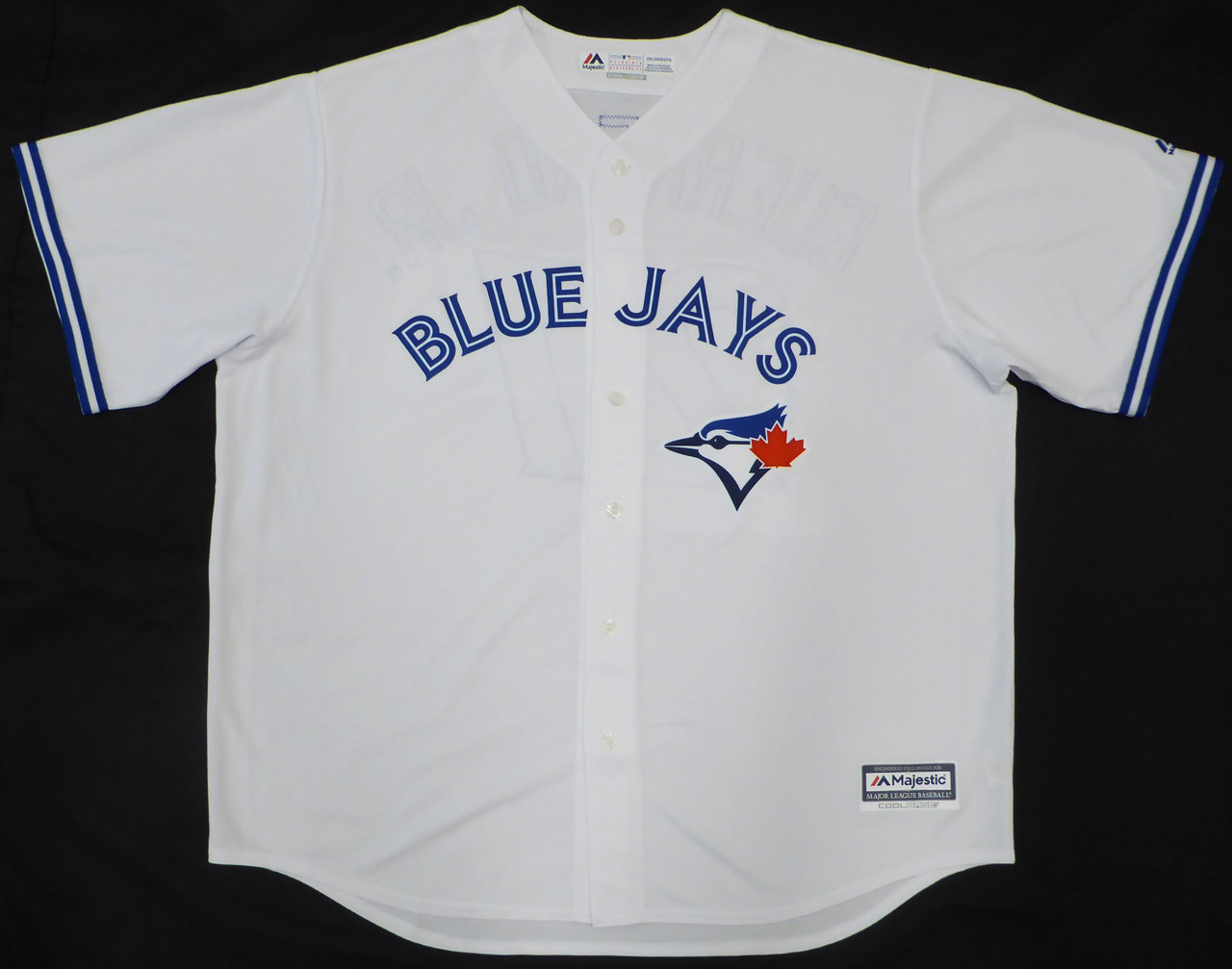 Toronto Blue Jays Vladimir Guerrero Jr. Autographed White Majestic Jersey  Size XL JSA Stock #215537 - Mill Creek Sports