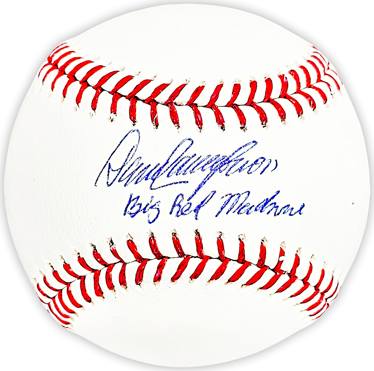 Dave Concepcion Autographed Official MLB Baseball Cincinnati Reds Big Red  Machine Beckett BAS Witness Stock #215691 - Mill Creek Sports