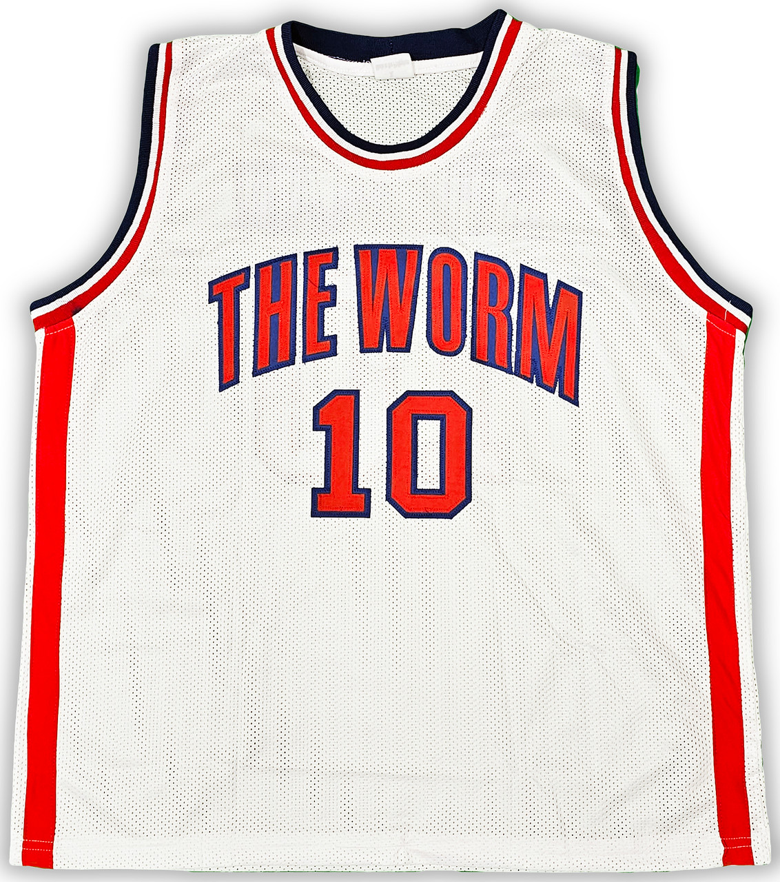 Dennis Rodman Signed Detroit Pistons Jersey (JSA COA) 5×NBA