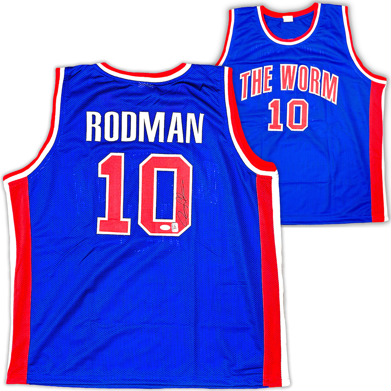 Dennis Rodman Signed Pistons Jersey (Fanatics)