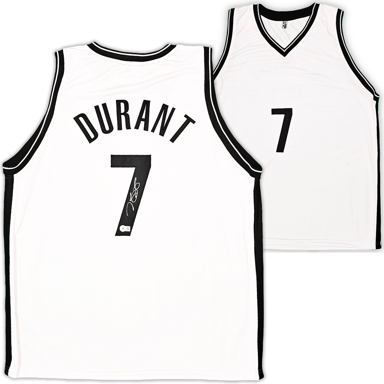 kevin durant white nets jersey