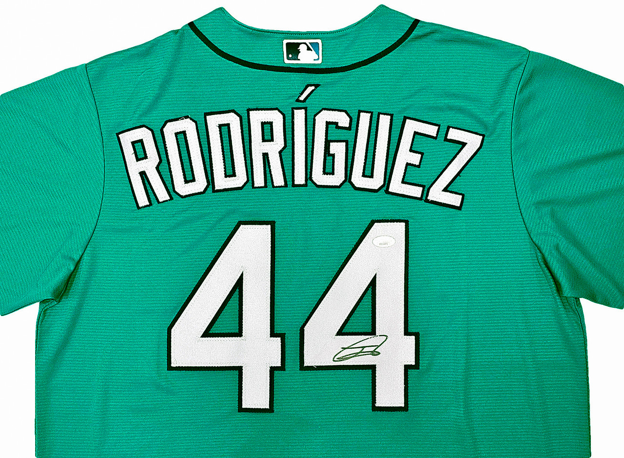 Seattle Mariners Julio Rodriguez Teal Nike Jersey Size L Stock #215377 -  Mill Creek Sports