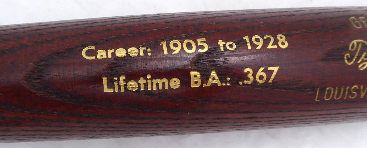 Ty Cobb Detroit Tigers Autographed Louisville Slugger Bat with