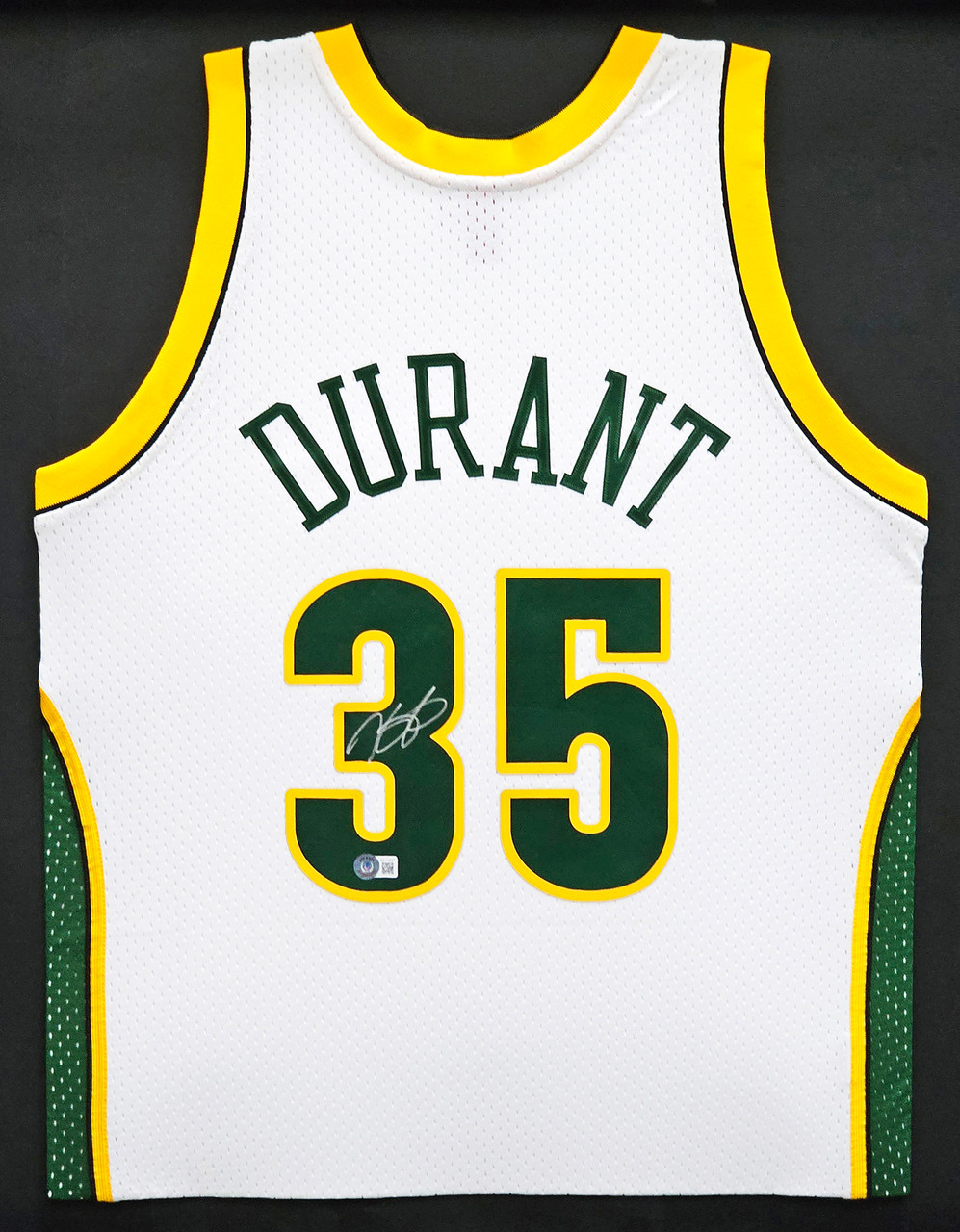 adidas Kevin Durant Seattle Supersonics Green Throwback Swingman Jersey