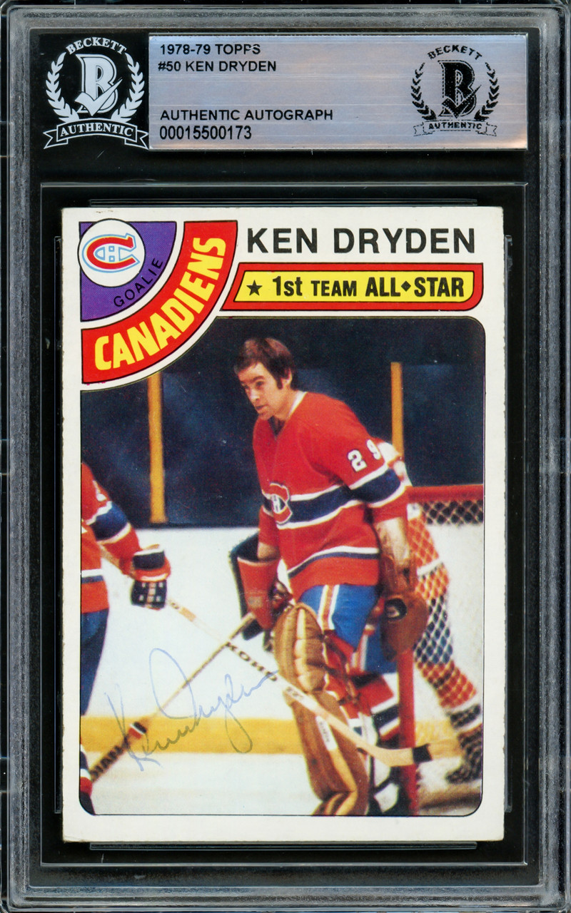 Ken Dryden Montreal Canadiens Signed Autographed 8x10 Photo – Sports- Autographs.com