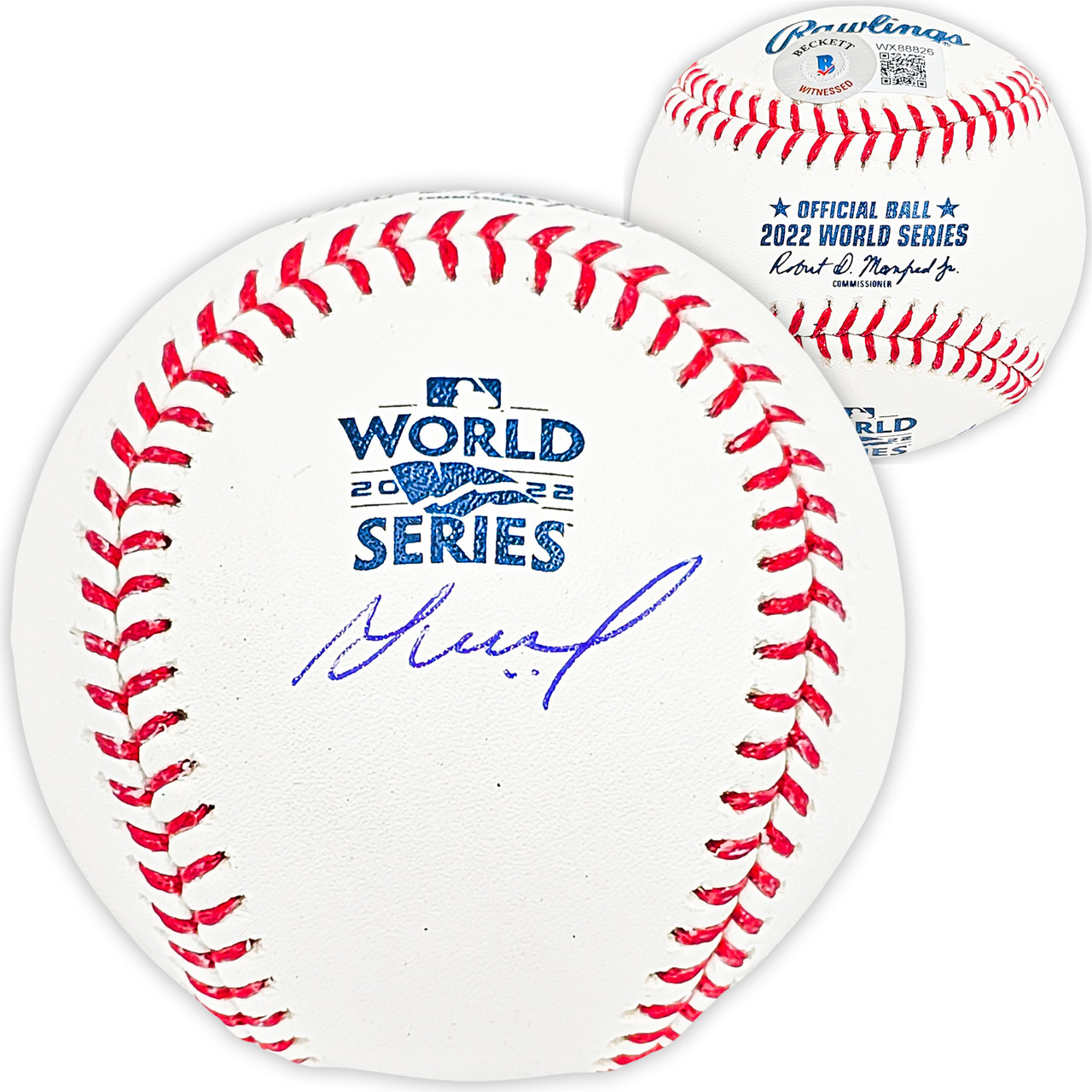 Jose Altuve Houston Astros Signed Autograph Official World Series