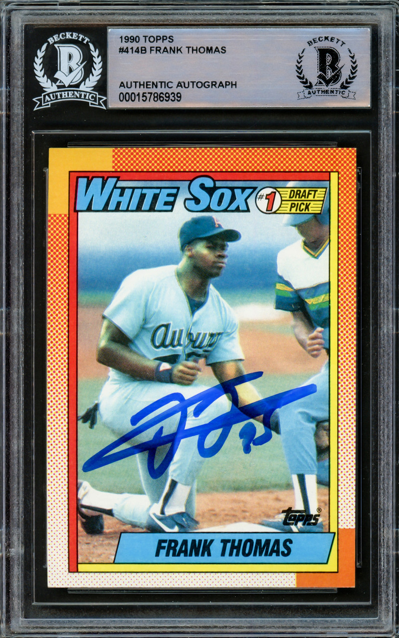 Frank Thomas Chicago White Sox Tops Rookie Baseball Card!! for