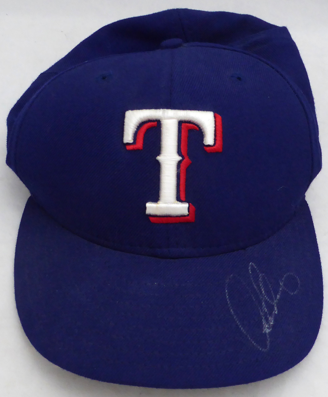 Alex Rodriguez Autographed New Era Hat Texas Rangers Beckett BAS QR  #BH26837 - Mill Creek Sports