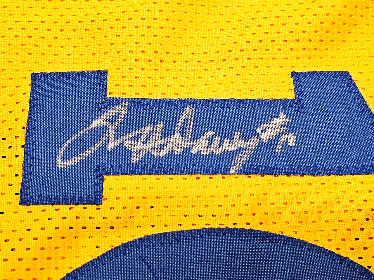 Golden State Warriors Chris Mullin, Tim Hardaway & Mitch Richmond  Autographed White Jersey Run TMC Beckett BAS Witness Stock #216817 - Mill  Creek Sports