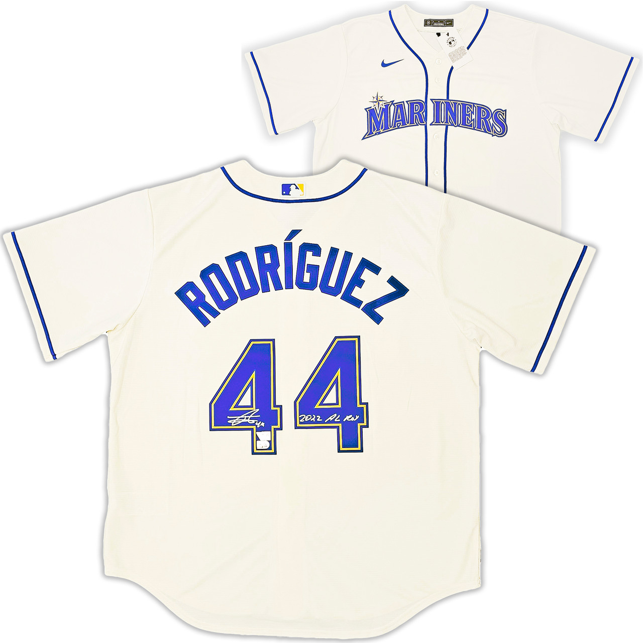 Julio Rodriguez Autographed Seattle Mariners Nike Baseball Jersey - JSA