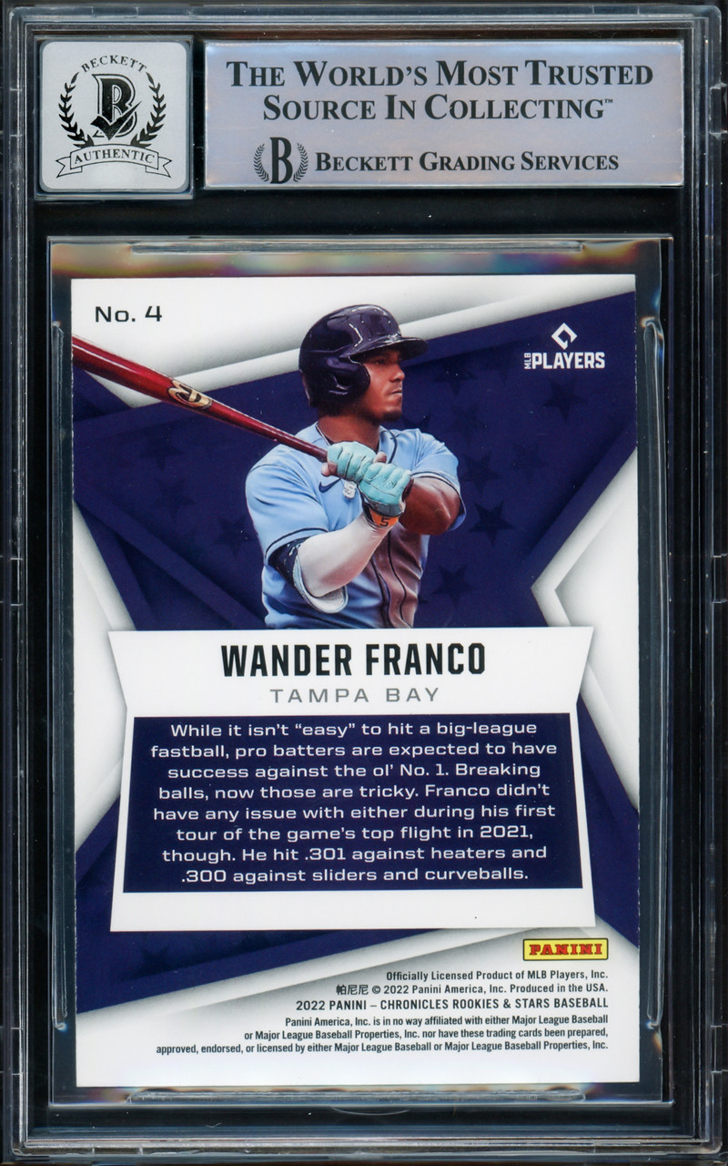 wander franco mesa 直筆サインカード　MLB 野球　ルーキー Wander Franco Autographed 2022 Topps Opening Day Rookie Card