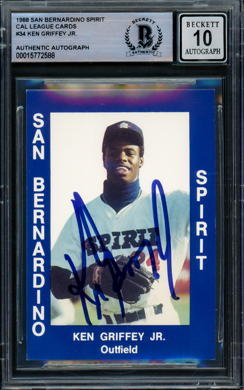 Ken Griffey Jr Hand Signed Authentic Autographed Memorabilia