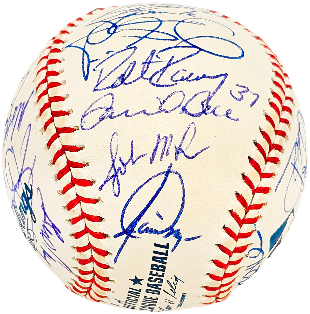 1990 Seattle Mariners Team Signed Autographed Official AL Baseball With 29  Signatures Including Ken Griffey Jr. & Edgar Martinez SKU #218488 - Mill  Creek Sports