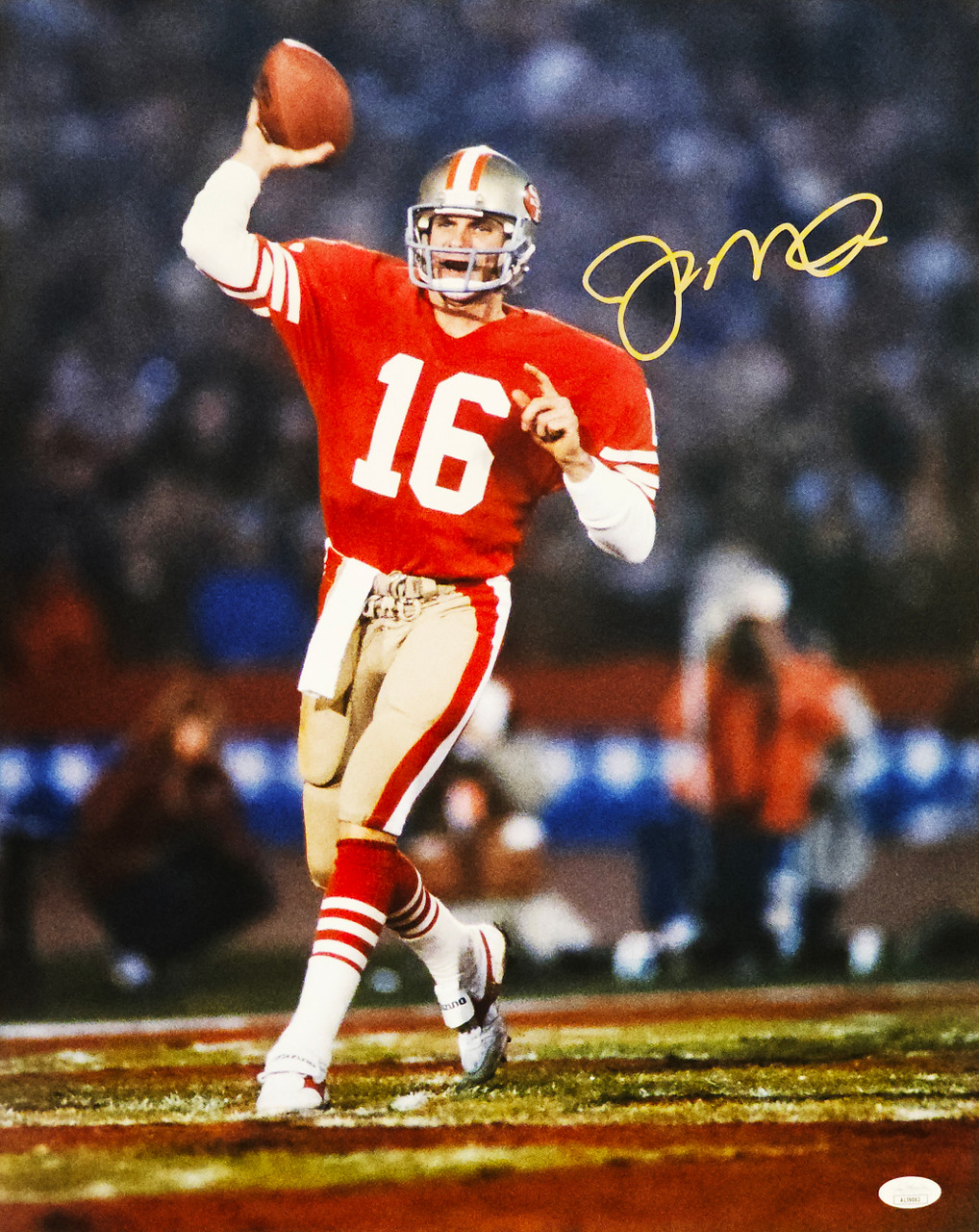 Joe Montana - Joe Montana San Francisco 49ers - Sticker