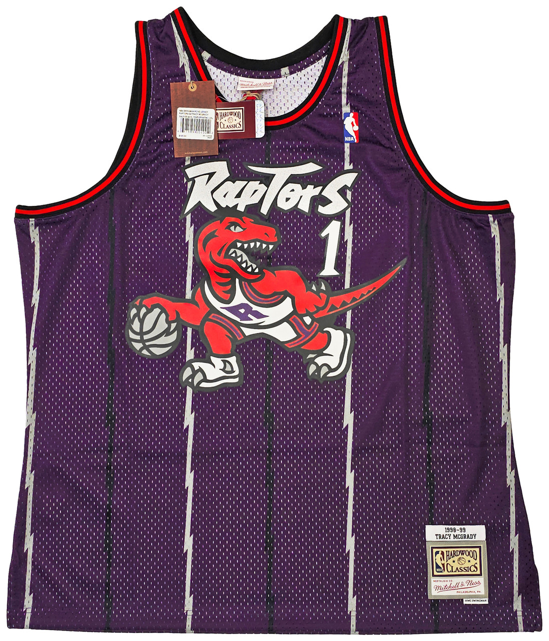 Tracy McGrady Toronto Raptors Mitchell & Ness 1998-99 Hardwood