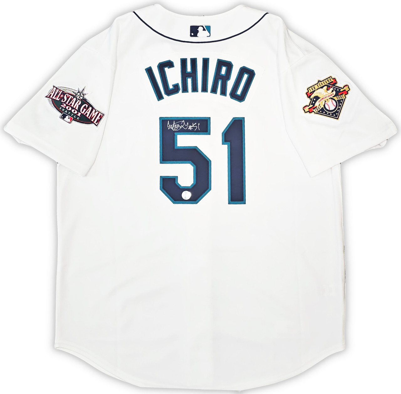 Lot Detail - Ichiro Suzuki Signed 2001 Baseball All-Star Game Jersey