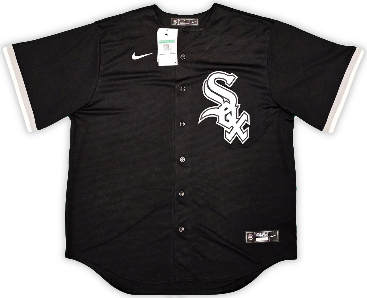 Chicago White Sox Bo Jackson Autographed White Pinstripe Nike Jersey Size  XL Beckett BAS Witness Stock #218039