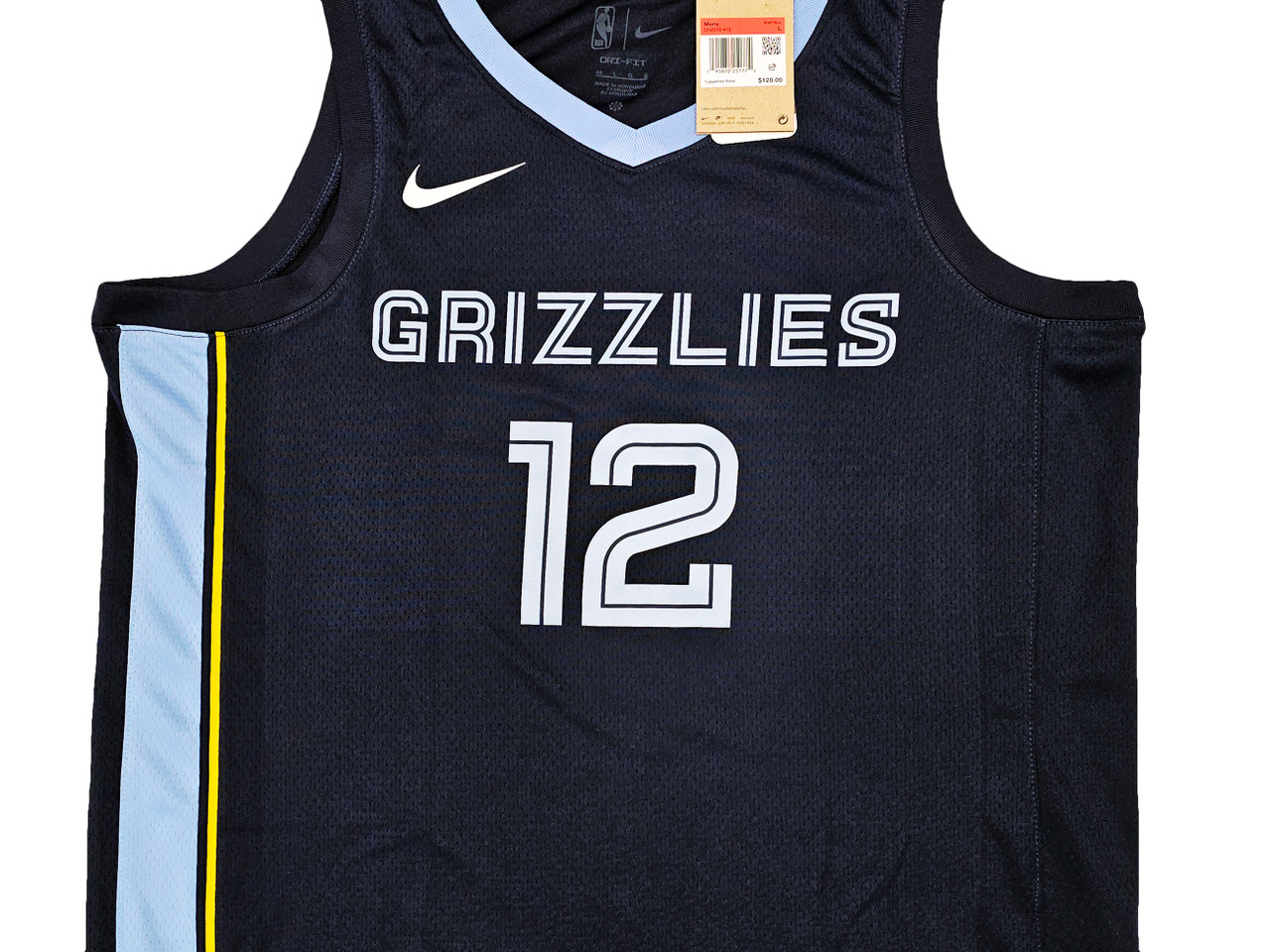 Memphis Grizzlies Ja Morant Autographed Light Blue Jordan Statement Edition  Swingman Jersey Size 48 Beckett BAS QR Stock #218578 - Mill Creek Sports