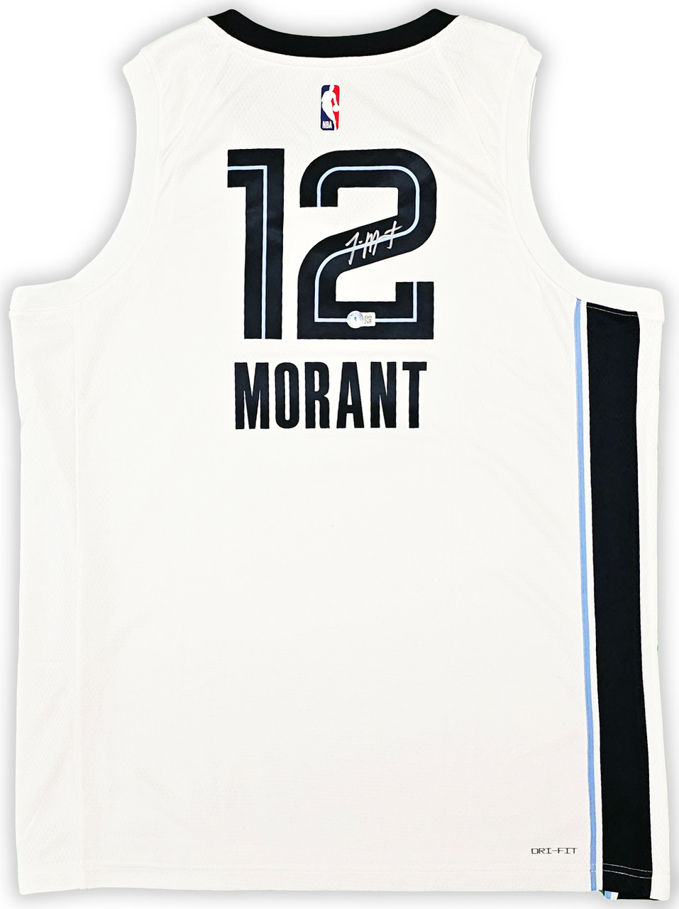 Ja Morant Autographed Composite Leather Memphis Grizzlies Logo Basketball  Beckett BAS QR Stock #218618 - Mill Creek Sports