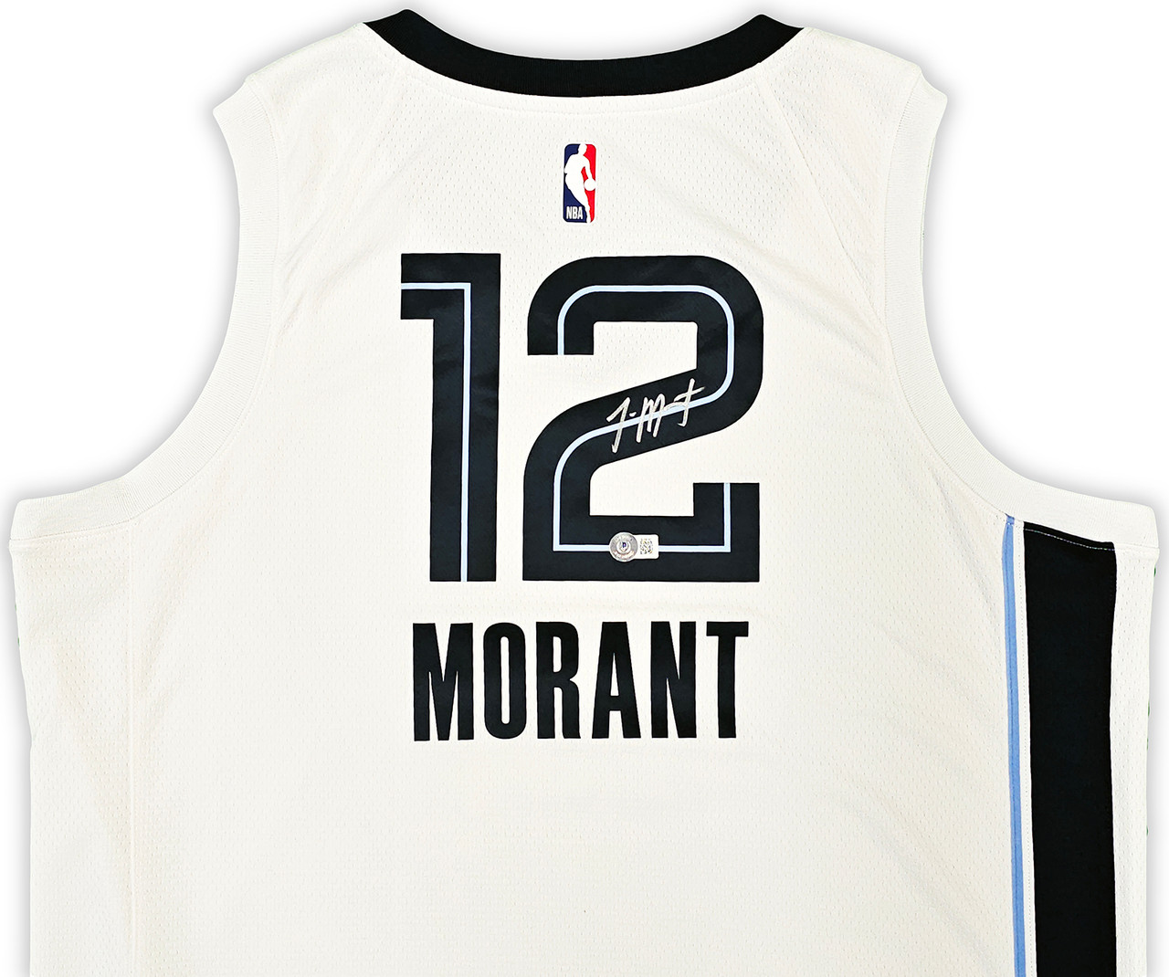 Ja Morant Autographed Memphis Grizzlies Jersey signed Nike 52