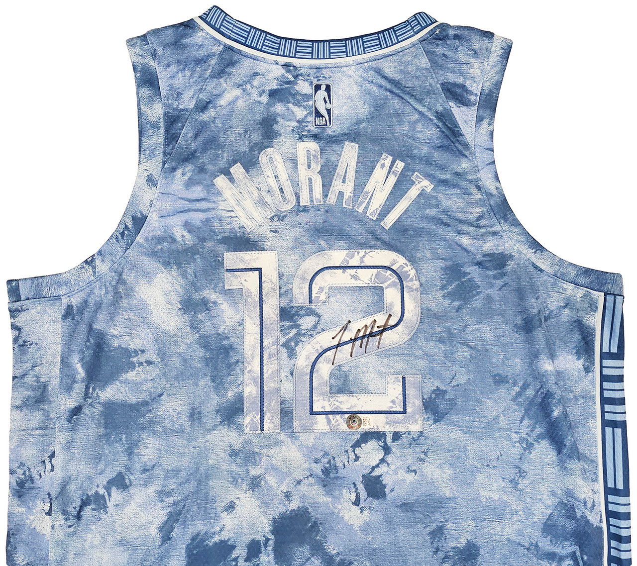 Ja Morant Signed Custom Light Blue Pro-Style Basketball Jersey BAS – Sports  Integrity