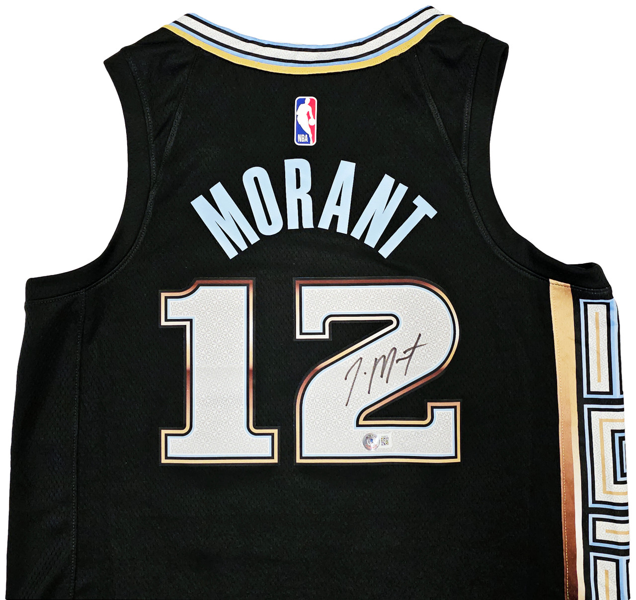 Memphis Grizzlies Ja Morant Autographed Black Nike City Edition Swingman Jersey  Size 48 Beckett BAS QR Stock #218585 - Mill Creek Sports