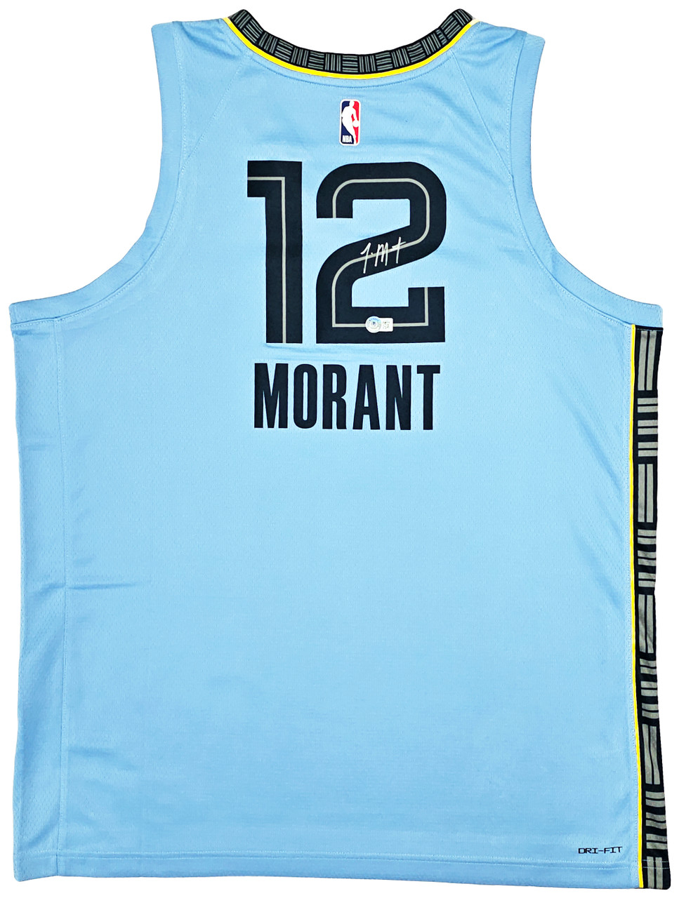 Memphis Grizzlies Ja Morant Autographed Light Blue Jordan Creators In The  Paint Select Jersey Size 52 Beckett BAS QR Stock #218583 - Mill Creek Sports