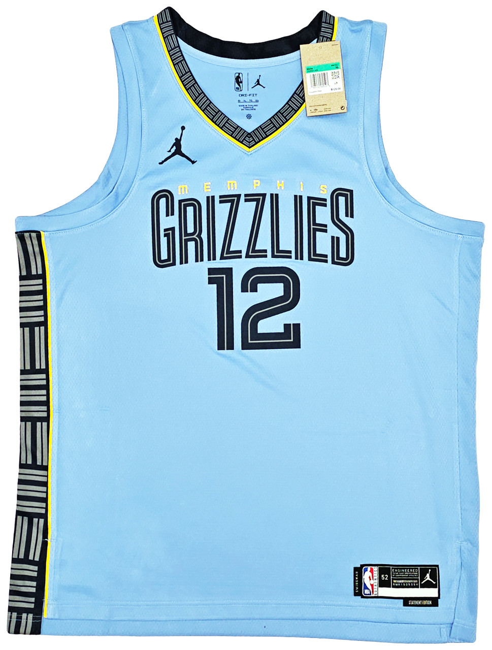 52/XL JA MORANT MEMPHIS GRIZZLIES CITY EDITION AUTHENTIC SWINGMAN