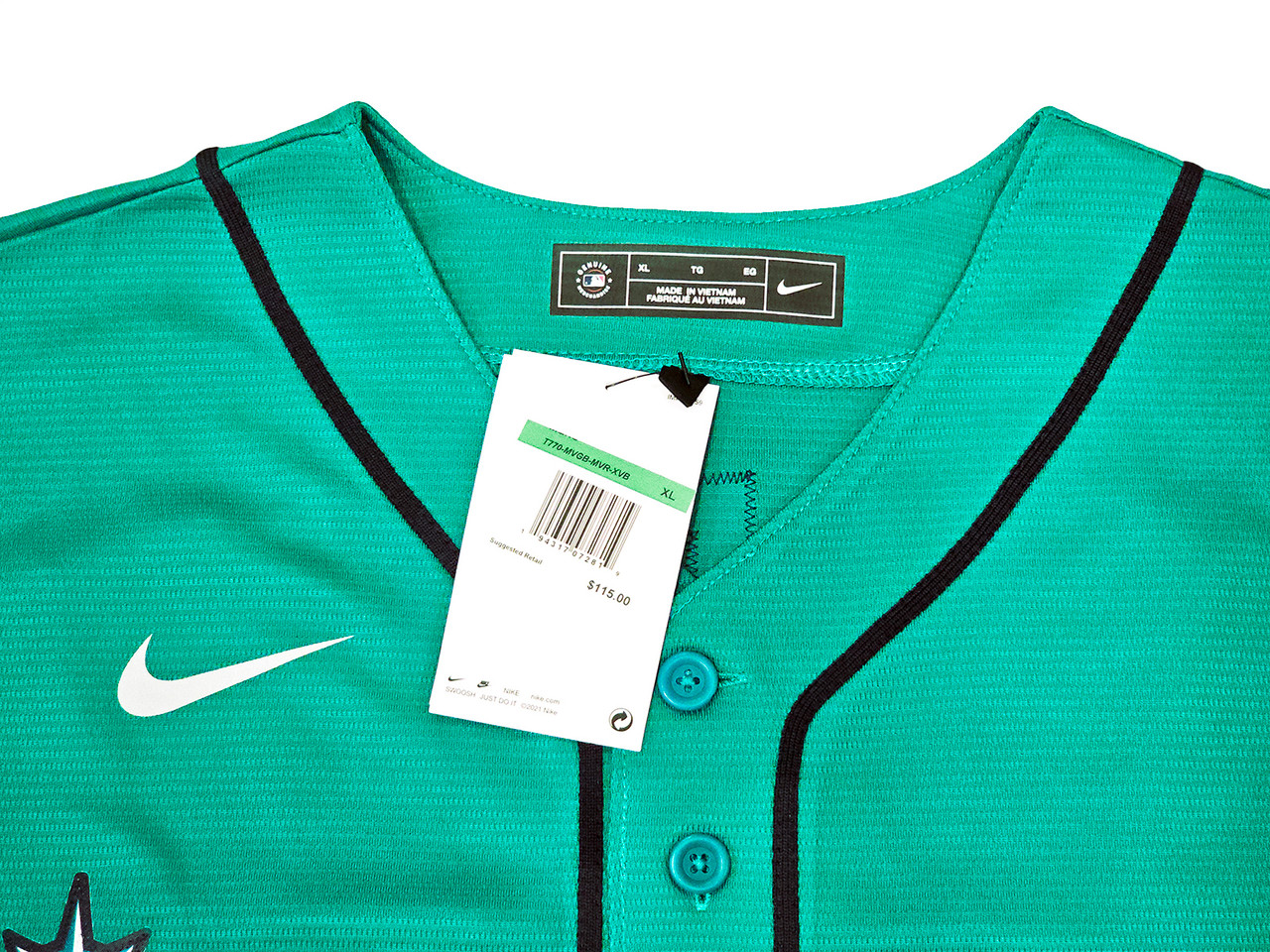 Seattle Mariners Authentic Jersey Nike - XL