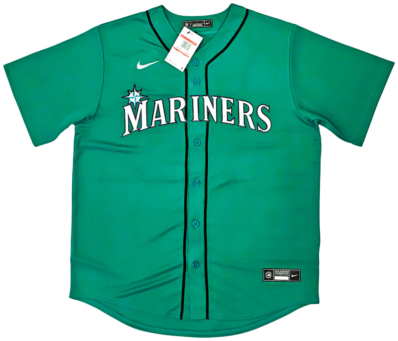 Kyle Lewis Seattle Mariners Autographed Aqua Nike Authentic Jersey