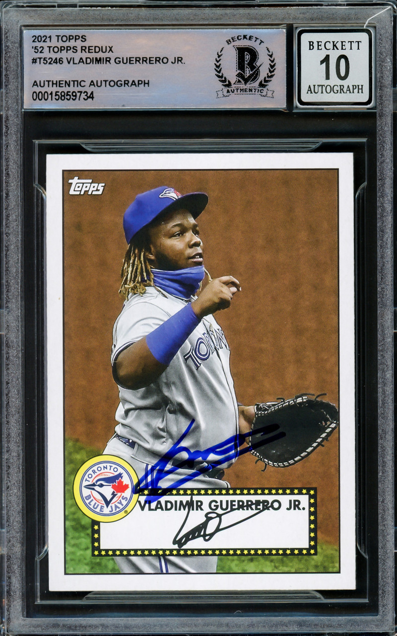 Ronald Acuna Jr., Vladimir Guerrero Jr 2021 Topps #61 Braves, Blue Jays Baseball  Card